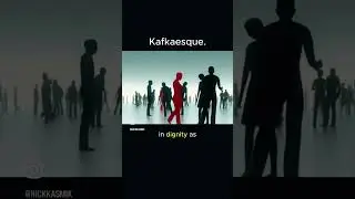 Kafkaesque = when life feels like a nightmare of endless rules, confusion, and no way out.