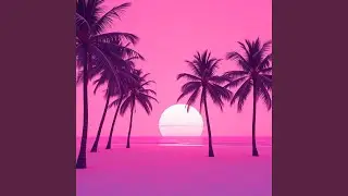Pixelated Palm Trees