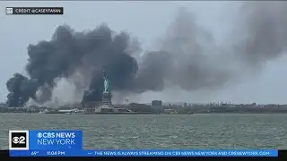 Fire at paper recycling plant in Jersey City takes hours to get under control