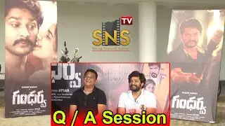 Gandharva Movie Press Meet | Sandeep Madhav | Apsara Gayatri R Suresh | SNS TV