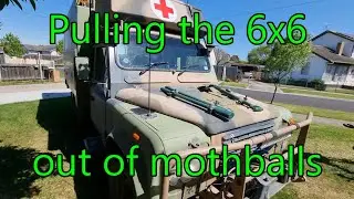 Basic checks on the 6x6 Perentie Ambo