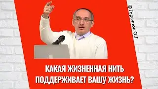 Какая жизненная нить поддерживает вашу жизнь? Торсунов лекции
