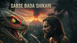 ​Bhook aur Maut: Aadimanav ka Shikaar 🍖 | Ancient Life Story | 🐍🔥 | Prehistoric Survival