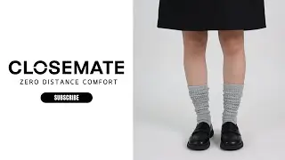 How to keep comfortable and stylish? Closemate everyday socks tell u!⏯️