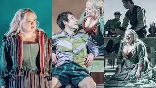 Выход Николы Кофлан на поклон вызвал сильные эмоции у всего театра.