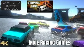 Indie Racing Games: Crumple Zone (4K60) - Hilariously Redefining Physics 🤣