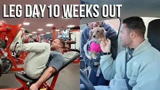 Ben Weider prep EP5 - 10 WEEKS OUT LEG DAY