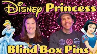 Unboxing Pink a la Mode Disney Princess Blind Box Pins | Disney Mystery Pin Unboxing