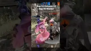 Rep 53 Virtuosa VS Rep 90 Warden #forhonor #virtuosa #competitive #gaming #tryhard #sweaty #1v1 #pvp