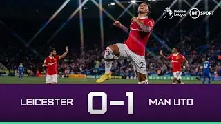 Leicester vs Man Utd (0-1) | Sancho Seals Third Red Devils Win In A Row! | Premier League Highlights