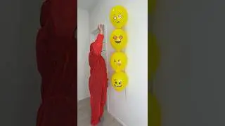 Funny Emoji Balloon Popping #balloonpopping