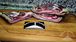 BACON DIFERENTE - BARRIGA SU&Iacute;NA MATURADA COM WHISKY E MELADO - Charcutaria Experimental