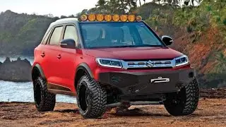 MODIFIED MARUTI SUZUKI BREZZA| MONSTER CAR