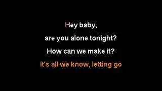 Bless the fall hey baby karaoke 