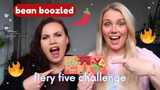 Австралийцы пробуют себя в Fiery Five Challenge (мармеладные конфеты с острыми бобами!)