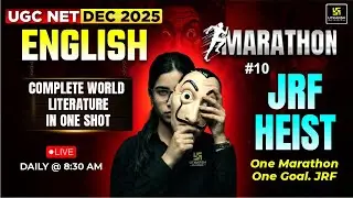 UGC NET DEC 2025 | World Literature in One Shot Marathon #10 | Utkarsh JRF | Prerna Ma'am