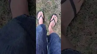 #love #foot #feet #flip-flops #flowers long #toenails #nature