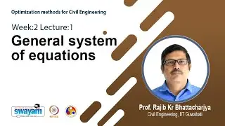 Lec 4: General system of equations