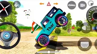 Dollar (song) with modified mahindra thar 😈🔥 || Indian car simulator 3D || #indiancarssimulator3d