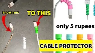 Charging Cable Protector & Best Charger Cable Protector | Spring For all Phone Charger and Computer