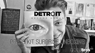 Detroit: Become Human Press Kit Surprise Unboxing
