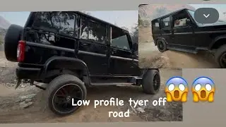 Off roading with low profile tyre 😱😱|@HeyAnuvlogs 
