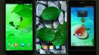 3D Leaves Live Wallpaper - beautiful free live wallpaper for Android phones and tablets
