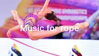 Music for rhythmic gymnastics/rope