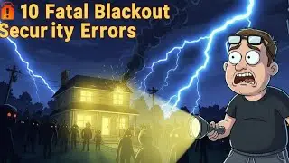 Top 10 Security Mistakes people make During a blackout