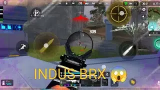 INDUS BRX OP Fight 😂😱 . NEXT Level GAMEPLAY 🎯💯. #gaming #freefire #bgmi  #indus 