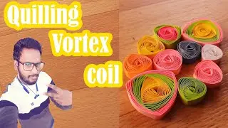 How to Make Quilling Vortex Coils Quilling Basic Shapes/ Tutorial for Beginners/Part-3