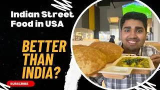 USA Mein Mila Asli Indian Street Food! | My Neehee's Food Vlog