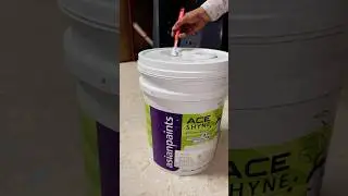Asian Paints white base to light Grey shade | colour making #satisfying #shortvideo