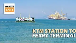 Walk: Butterworth KTM Station to Ferry Terminal, Penang