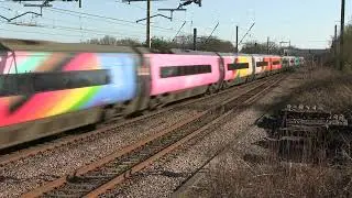 Avanti West coast Rainbow pride train.
