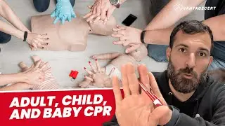 Adult, Child and Baby CPR | How to Perform CPR on Different People in an Emergency