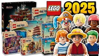 LEGO Netflix One Piece 2025 Sets OFFICIALLY Revealed