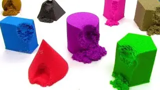 VERY RELAXING  END SATISFYING VIDEO.  KINETIC RELAXING SAND #asmr #satisfying #cutting #100 #1k