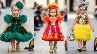 Baby Fashion Icons ✨👗🔥💚 &mdash; Cute Monkey Runway 🐒