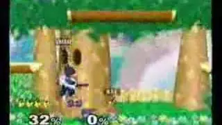 Axe (Pikachu) vs Vectorman (Falco)