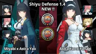 NEW !! M0 Miyabi x Astra Yao & M0 Astra Yao x Yanagi - Shiyu Defense 6 & 7 S Rank Zenless Zone Zero