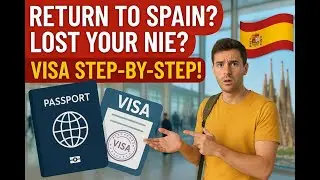 Lost Your NIE Card Outside Spain? Step-by-Step Guide to Get a Re-entry Visa!  | Krizcast Podcast