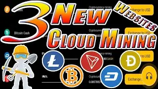 3 Brand New Cloud Mining Websites | Bitcoin, Litecoin, Dogecoin, Tron, Dash, Mining | Crypto Mining
