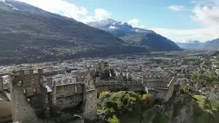 Sion, Switzerland | 4K Drone Footage