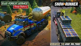SnowRunner : Sezonul 16 | Washington = US Forest Begin's : Timely Delivery