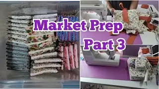 Part 3 Of Market Prep | Sewing Bible Sleeves | Cleaning Sewing Machine | Etsy Seller
