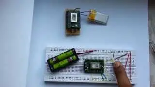 6LowPAN Communication between two Merkur Board demo