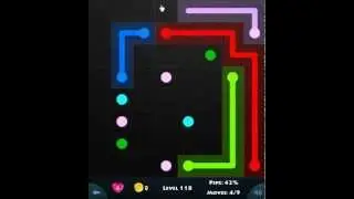 flow game facebook - 8 x 8 mania level 118 Connect the dots