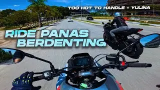 KATANA WEI ! TOO HOT TO HANDLE ! Ride dengan @Rosyulina @farisunoori_motovlog  | Suzuki Katana Malaysia [4K]