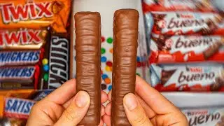 Insanely Satisfying ASMR Candy Unwrapping 🍫✨ 